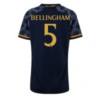 Camiseta Real Madrid Jude Bellingham #5 Visitante Equipación para mujer 2023-24 manga corta